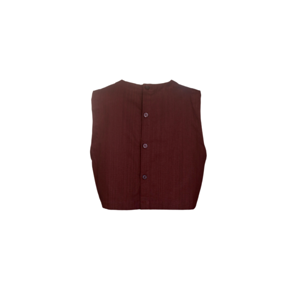 ASHA CROP MAROON - Image 2