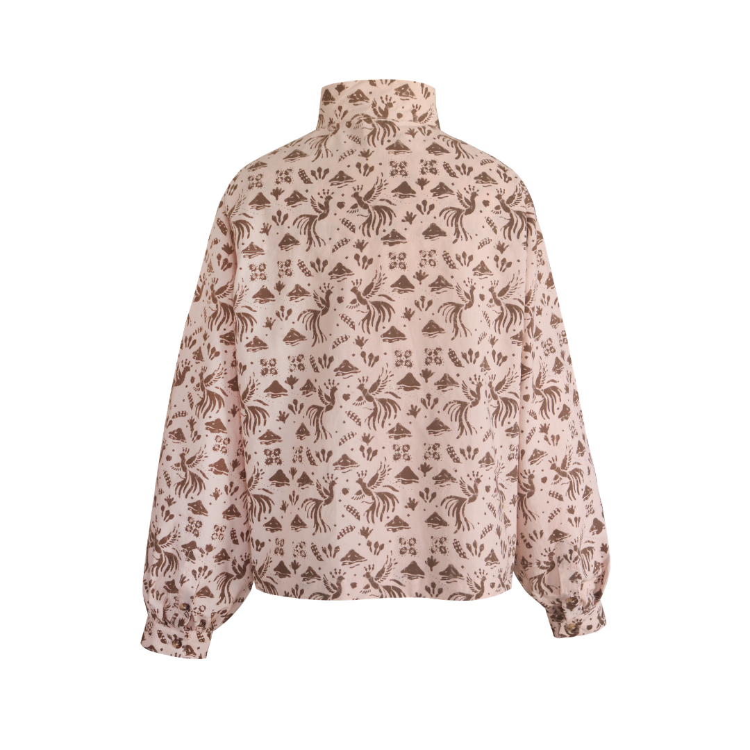 samara shirt batik front